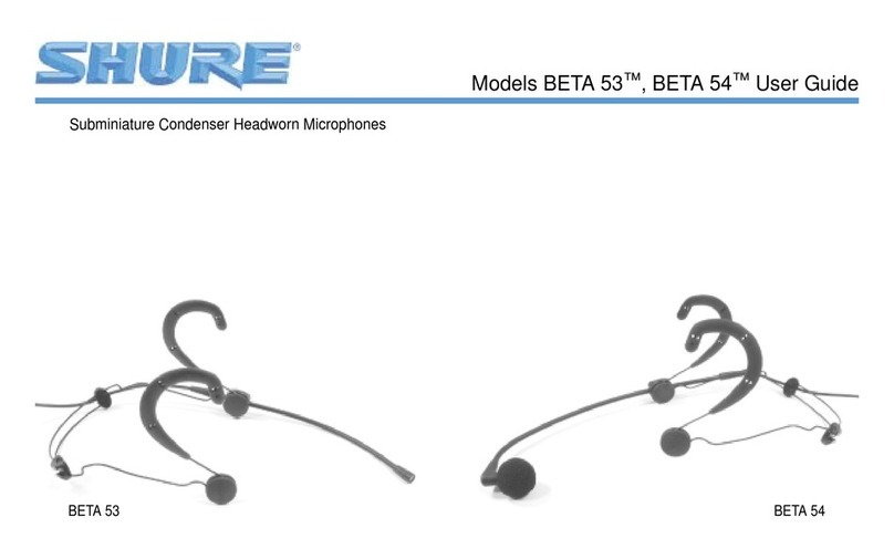 Shure Beta 53 user guide