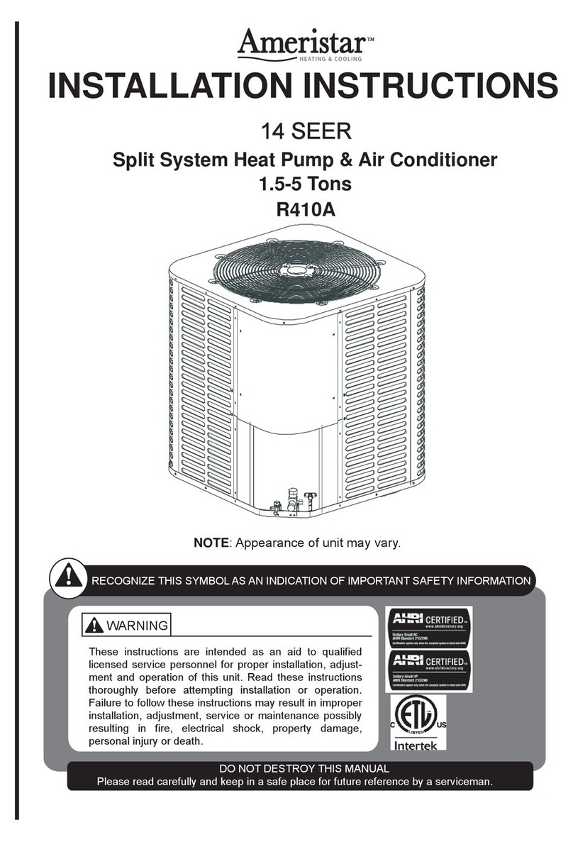 Ameristar M4HP40 Series installation instructions Ameristar M4HP40 Series installation instructions