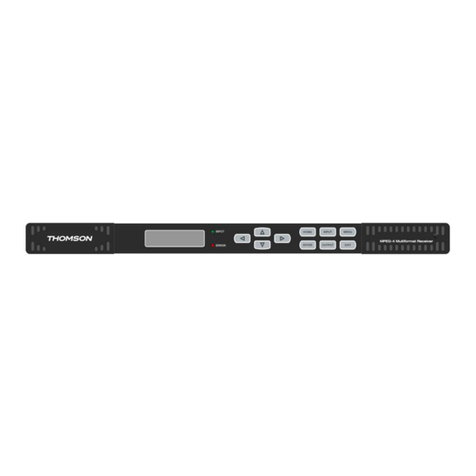 THOMSON RD1000 User manual