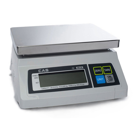 CAS SW-1S Series User manual