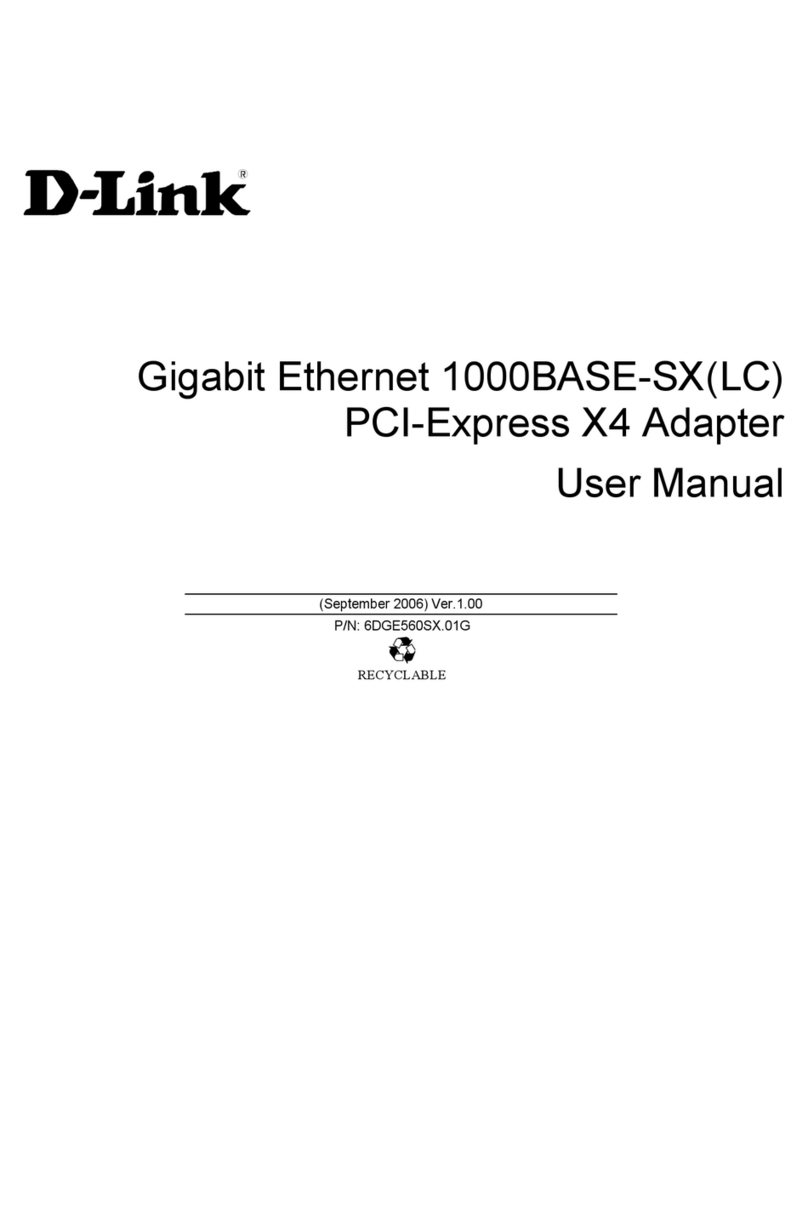 D-Link DGE-560SX User manual