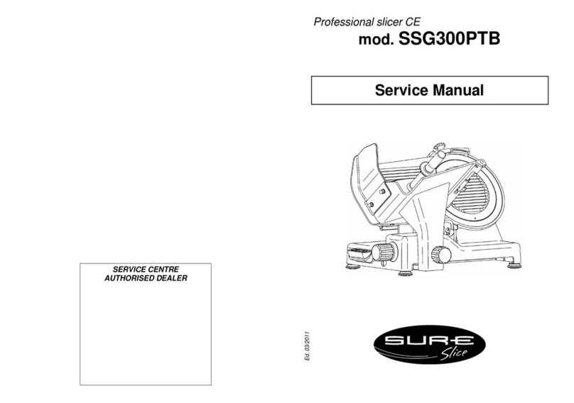 Sur-e slice SSG300PTB User manual