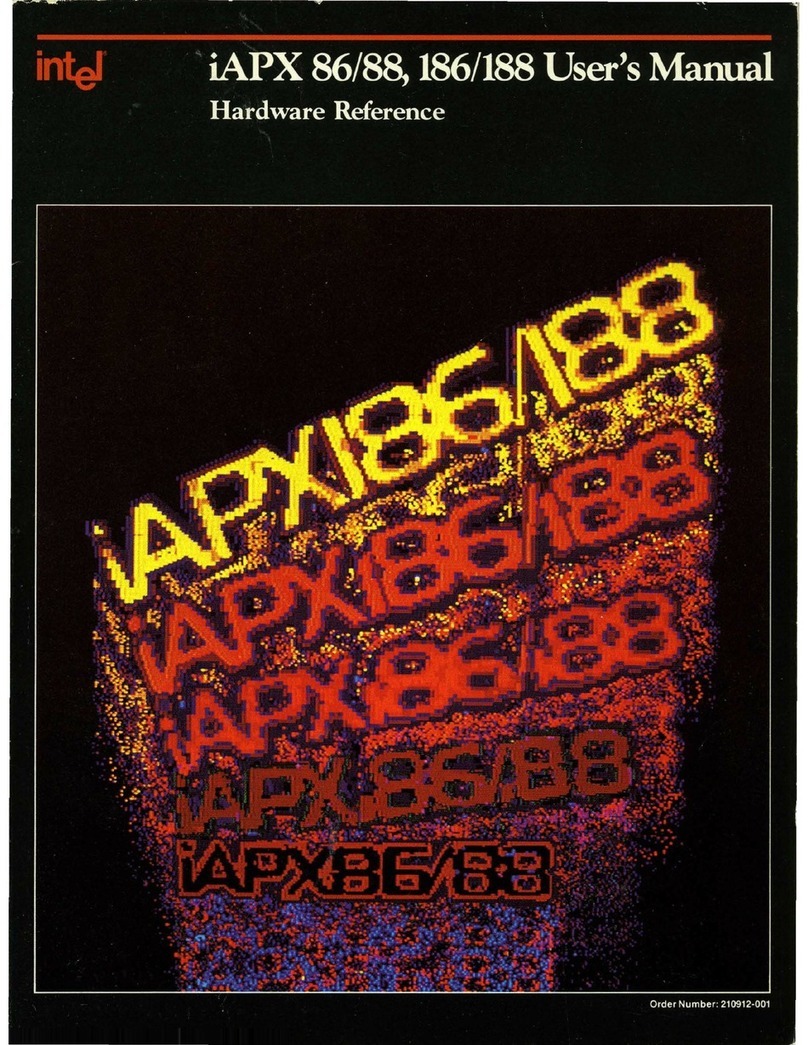 Intel iAPX 86/88 User manual Intel iAPX 86/88 User manual