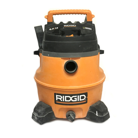 RIDGID WD14500 owner's manual