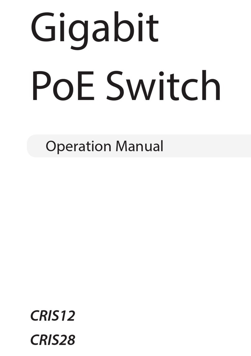 Costar Video Systems CRIS12 Operation manual