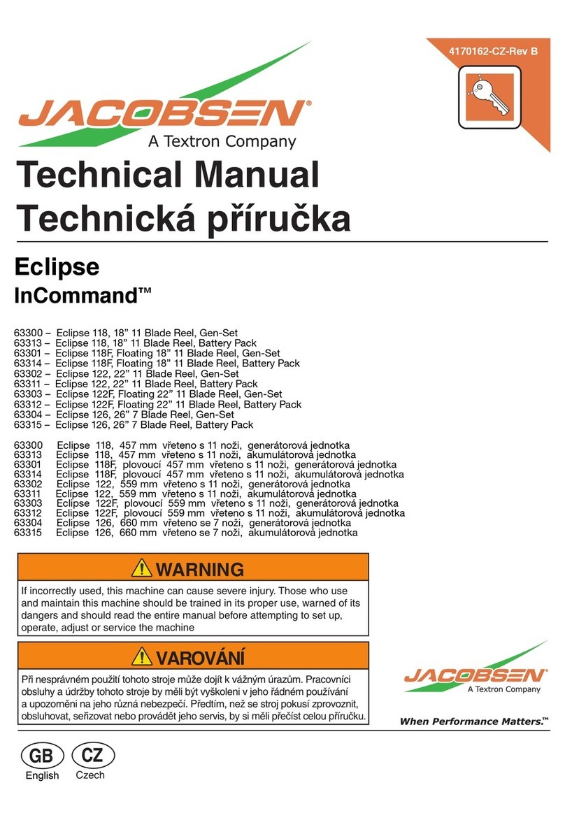 Jacobsen Eclipse InCommand User manual