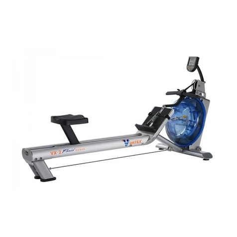 First Degree Fitness VX-2 Fluid Rower owner's manual