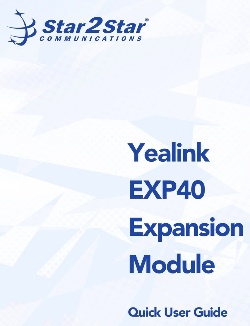 Yealink EXP40 Instruction manual
