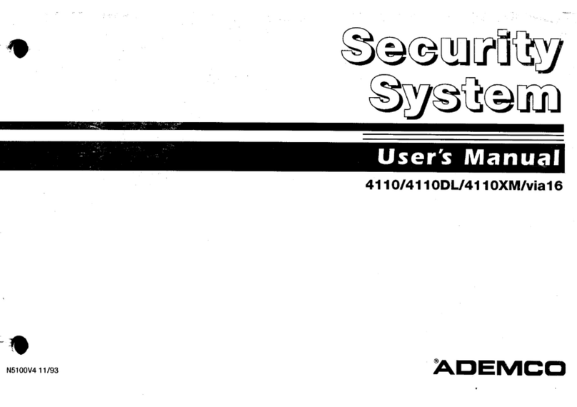 ADEMCO 4110 user manual