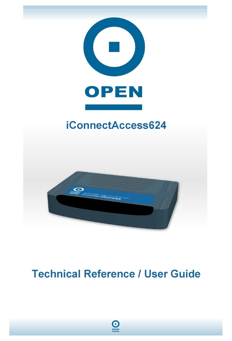 Open iConnectAccess624 User manual