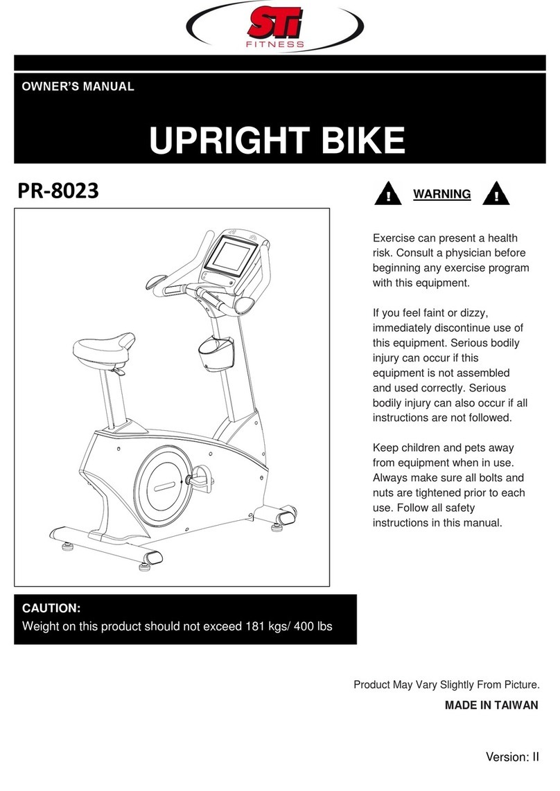 STI PR-8023 owner's manual