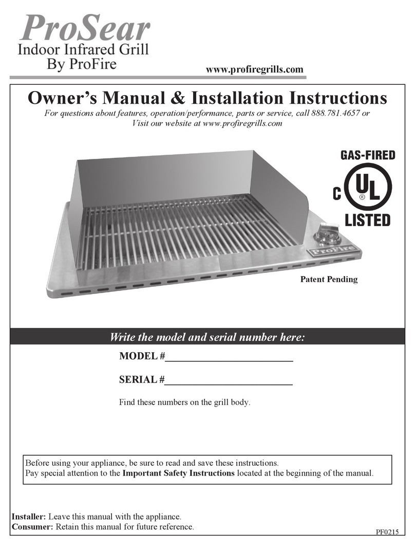 ProFire ProSear owner's manual
