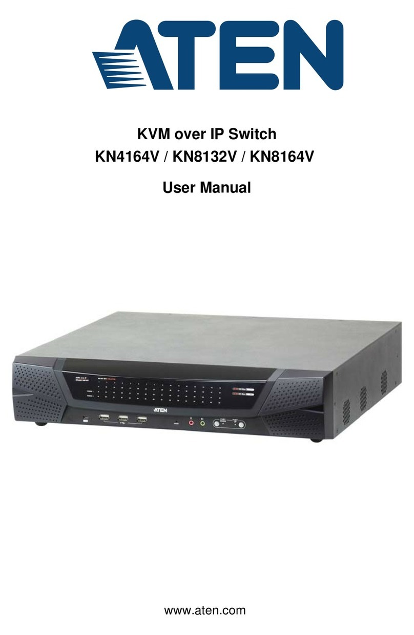 ATEN KN4164Vl User manual ATEN KN4164Vl User manual