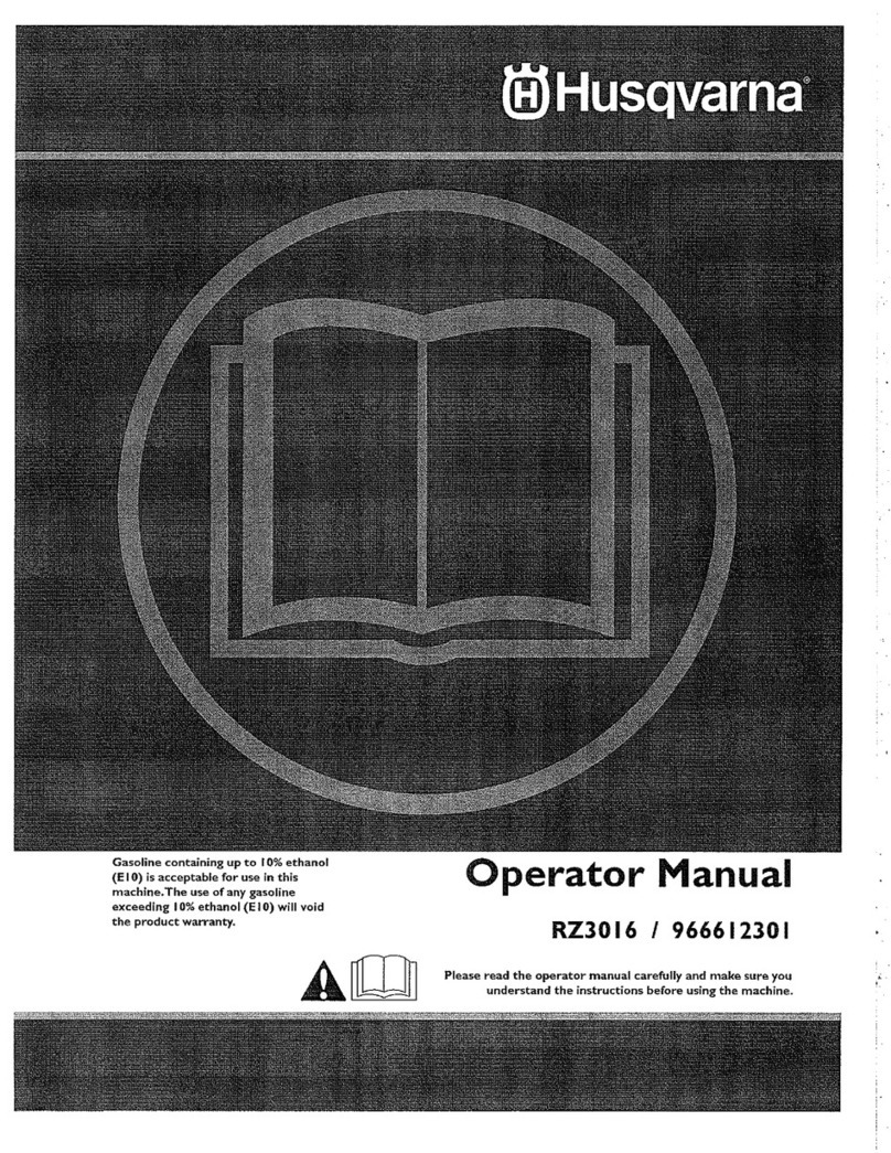 Husqvarna RZ 3016 User manual