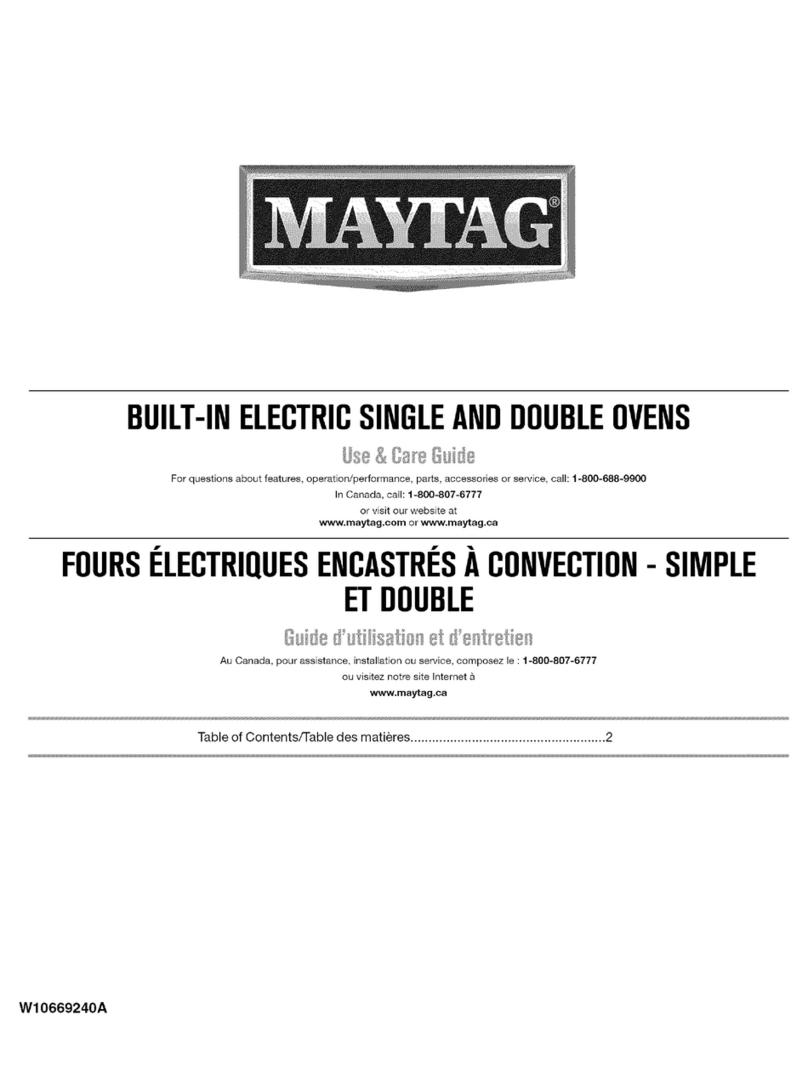 Maytag MEW7627DH00 User manual