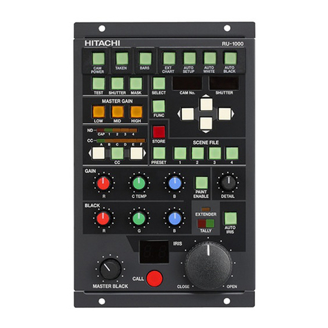 Hitachi RU-1000VR User manual