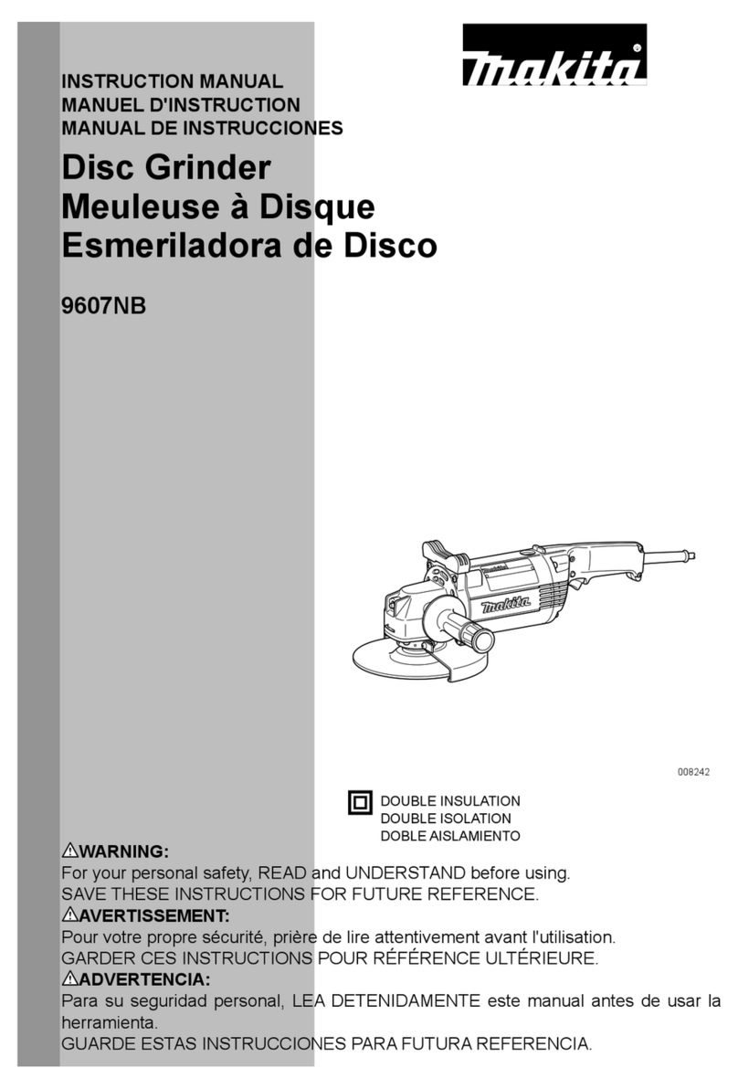 Makita 9607NB instruction manual