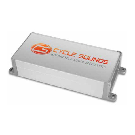 Cycle Sounds ST4.1000D user guide
