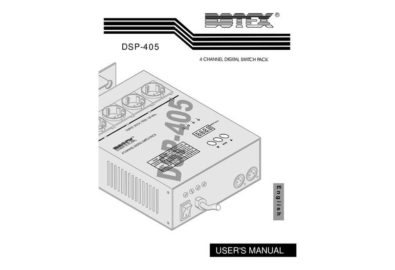 Botex DSP-405 user manual