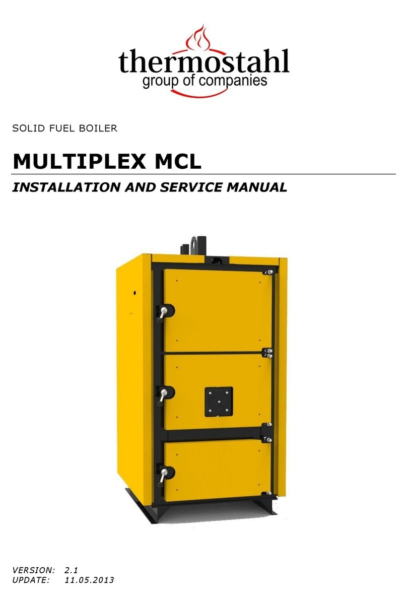 THERMOSTAHL MULTIPLEX MCL Installation and service manual THERMOSTAHL MULTIPLEX MCL Installation and service manual