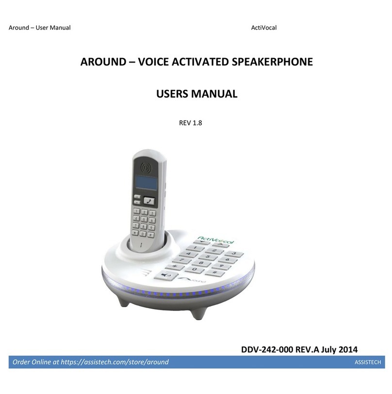 Activocal Around user manual