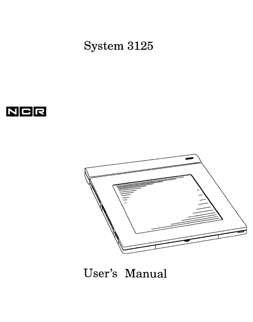 NCR 3125 user manual