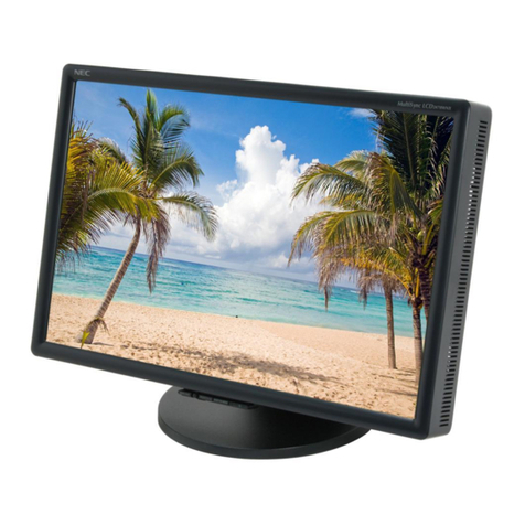 NEC LCD2470WNX - MultiSync - 24" LCD Monitor User manual