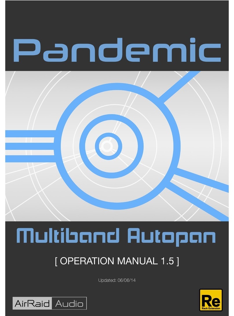 Pandemic Multiband Autopan Operation manual