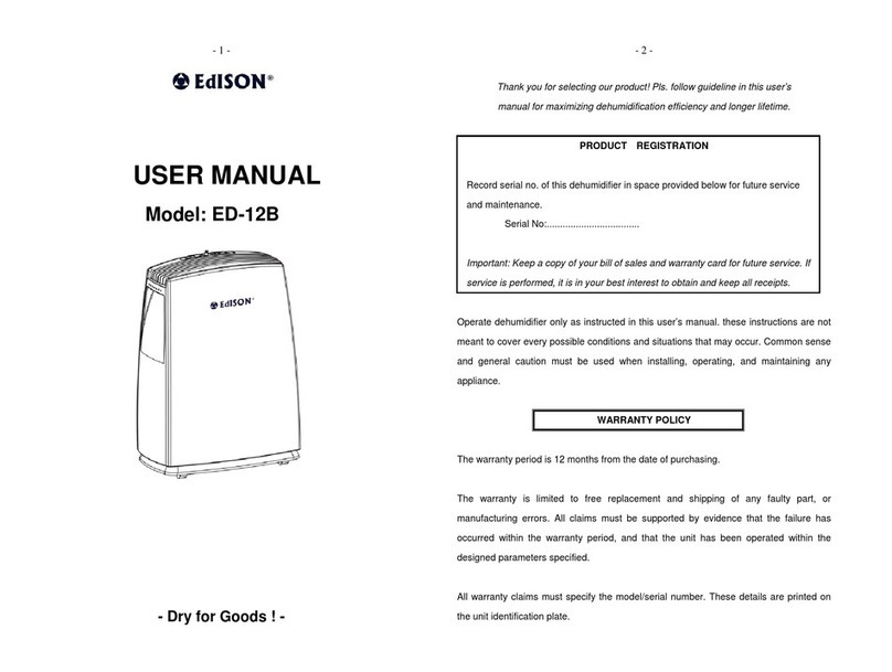 Edison ED-12B user manual
