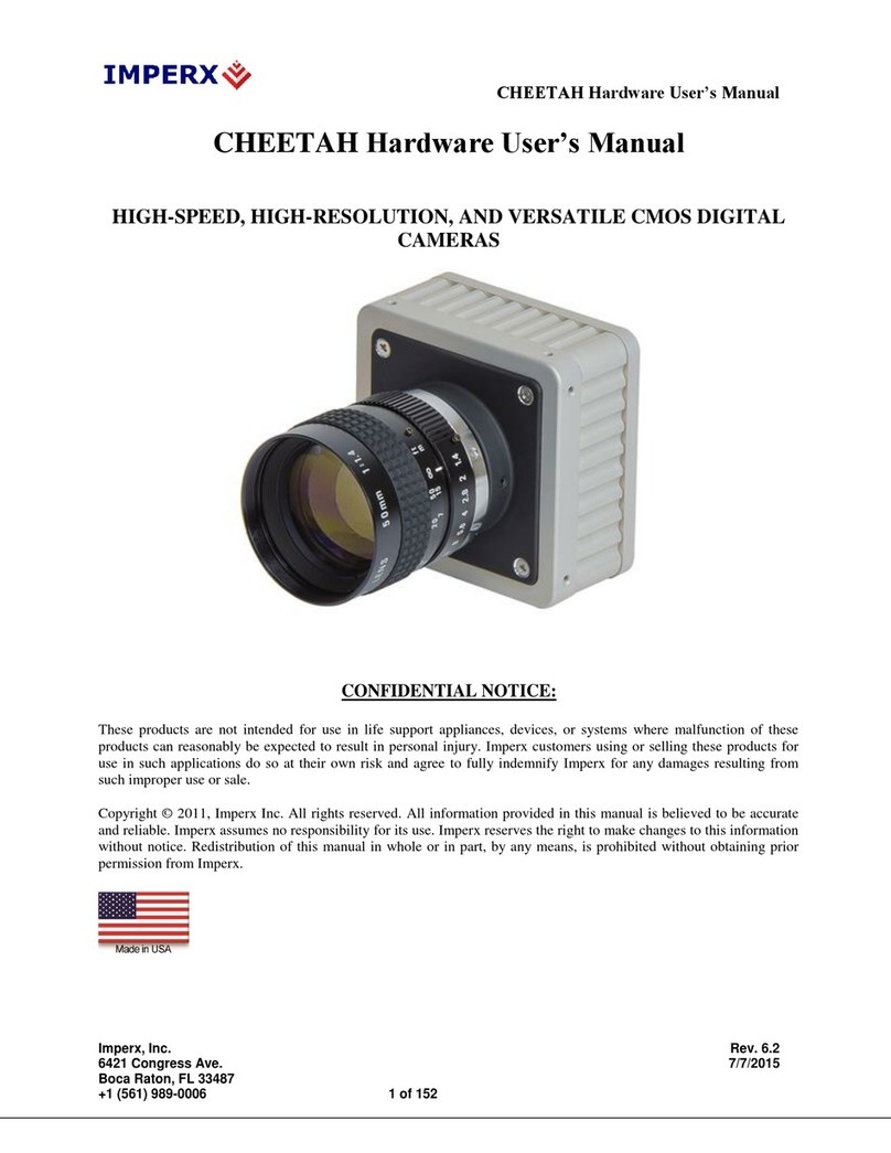 Imperx CHEETAH C4080M Hardware user manual