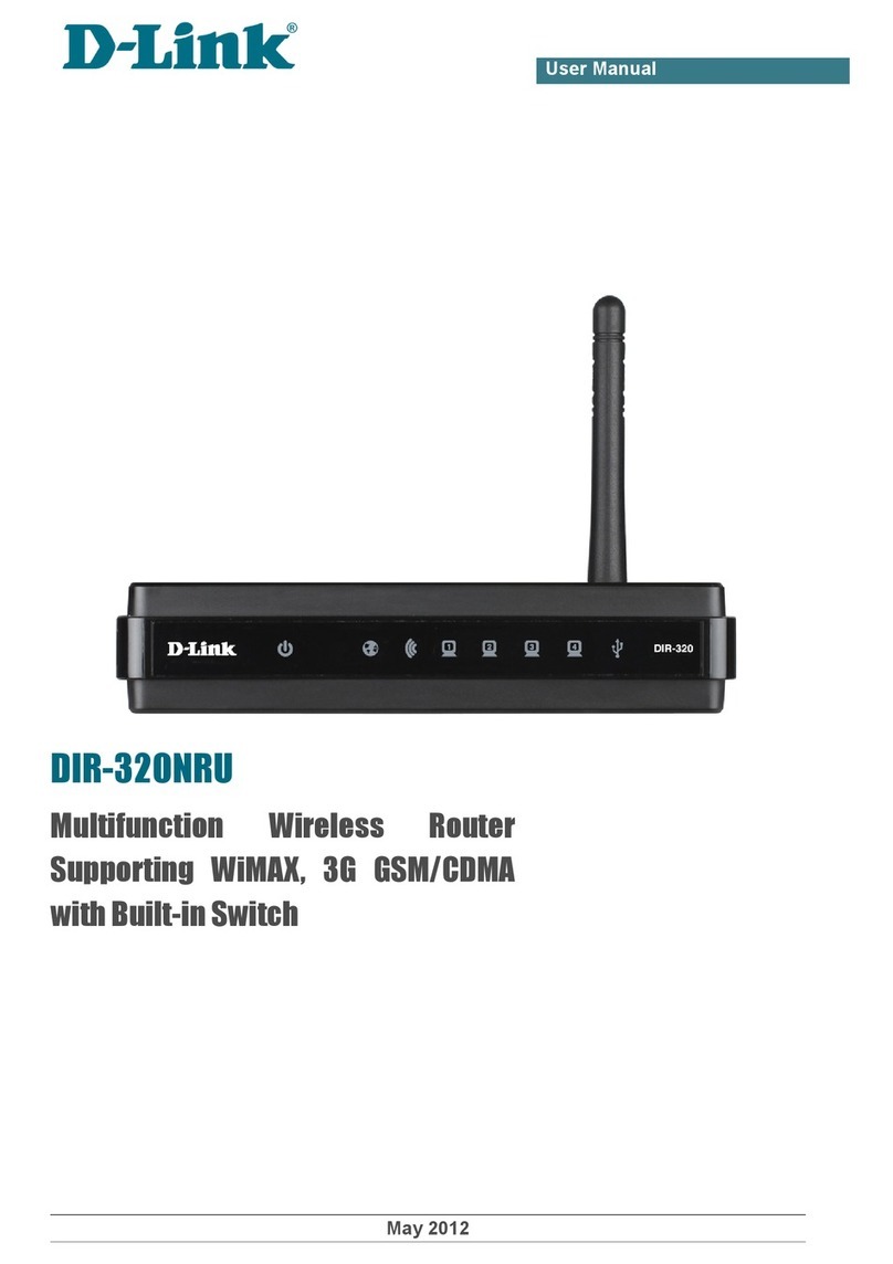 D-Link DIR-320NRU User manual D-Link DIR-320NRU User manual