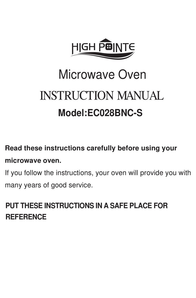high pointe EC028BNC-S instruction manual