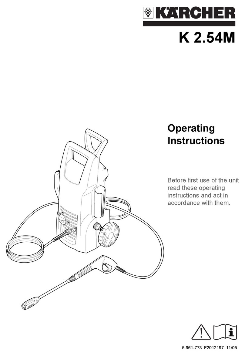 Kärcher K 2.110 M operating instructions