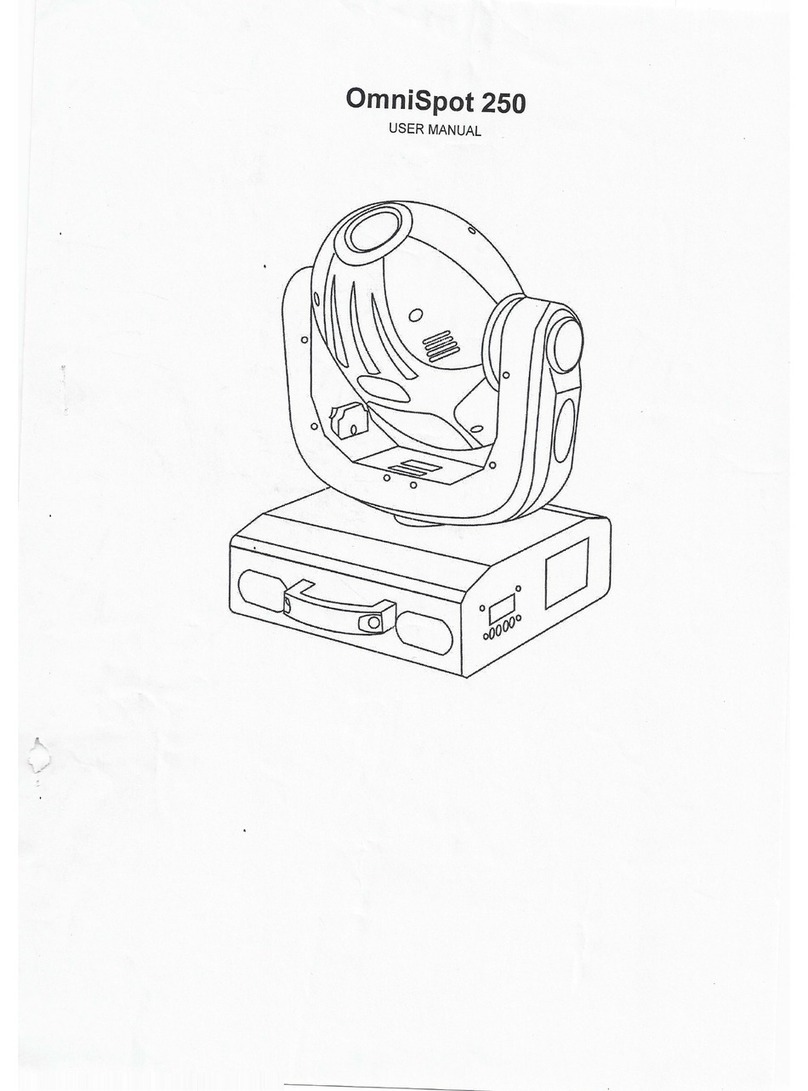 OmniSistem OmniSpot 250 User manual