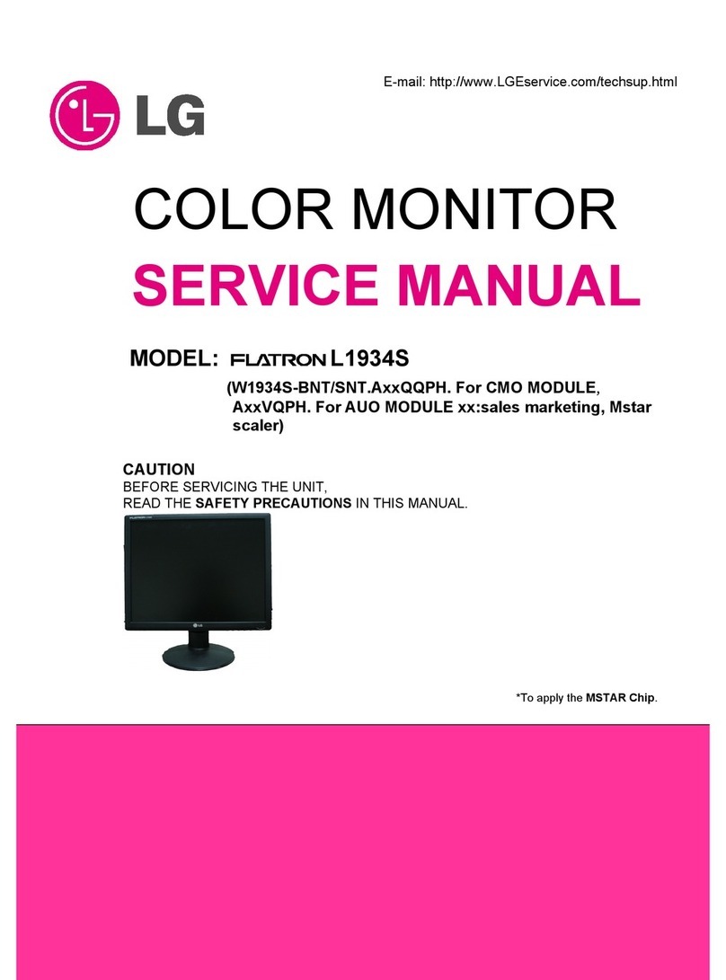 LG Flatron L1934S User manual
