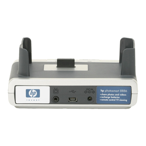 HP 8886 - Photosmart Camera Dock Digital Docking... User manual