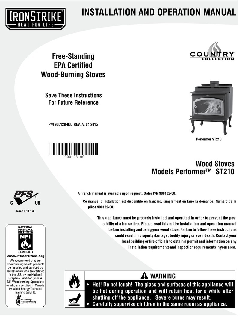 IronStrike Performer ST210 Installation and operation manual