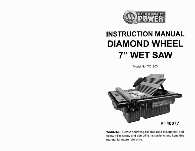 Master Quality Power TC1803 instruction manual