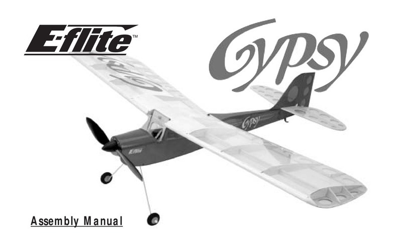 E-FLITE Gypsy User manual E-FLITE Gypsy User manual