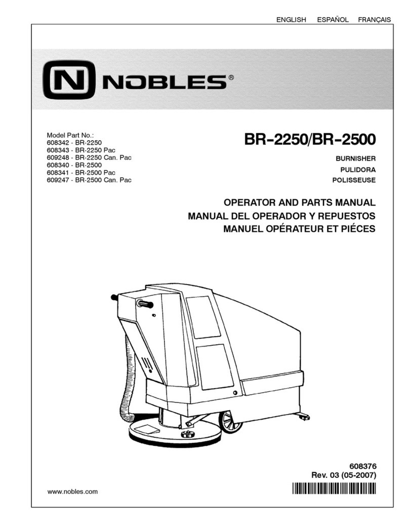 Nobles BR 2250 Product manual