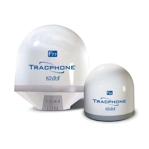 KVH Industries TracPhone F55 User manual KVH Industries TracPhone F55 User manual