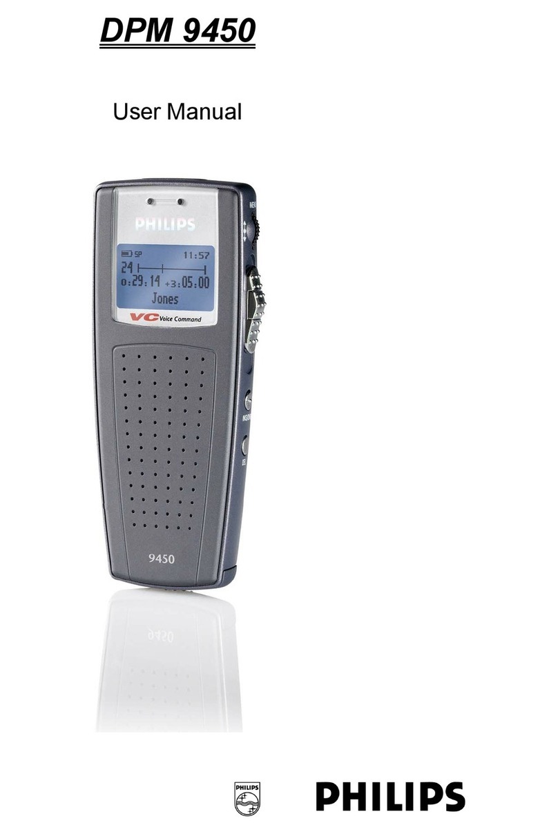 Philips DPM 9450 User manual