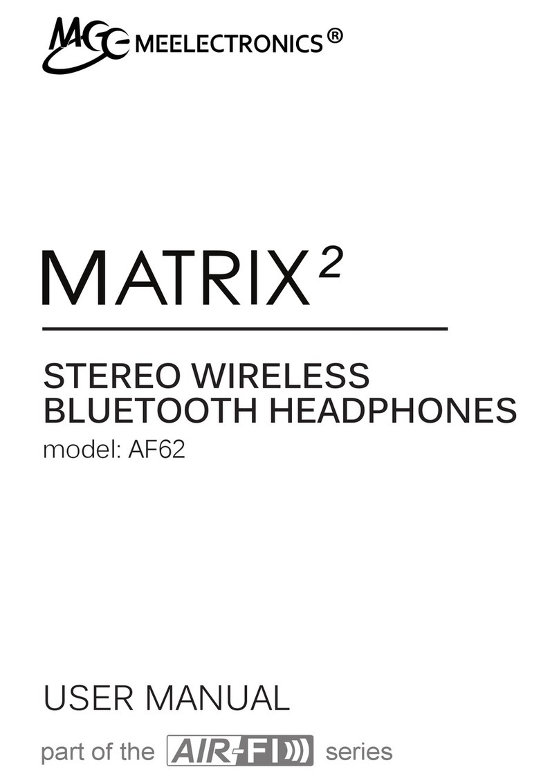 Meelectronics Matrix 2 AF62 User manual