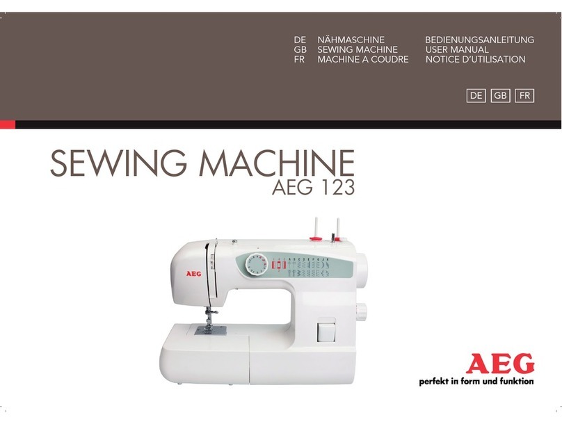 AEG Favorit 123 user manual