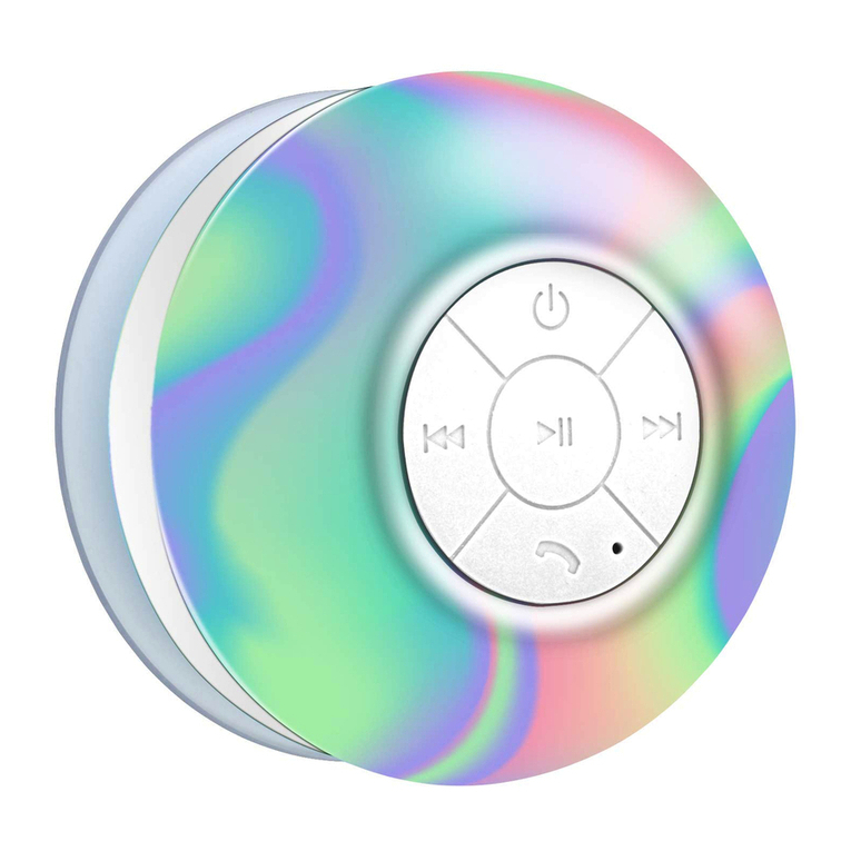 Aqua Sound SHOWER SPEAKER WSP20 User manual