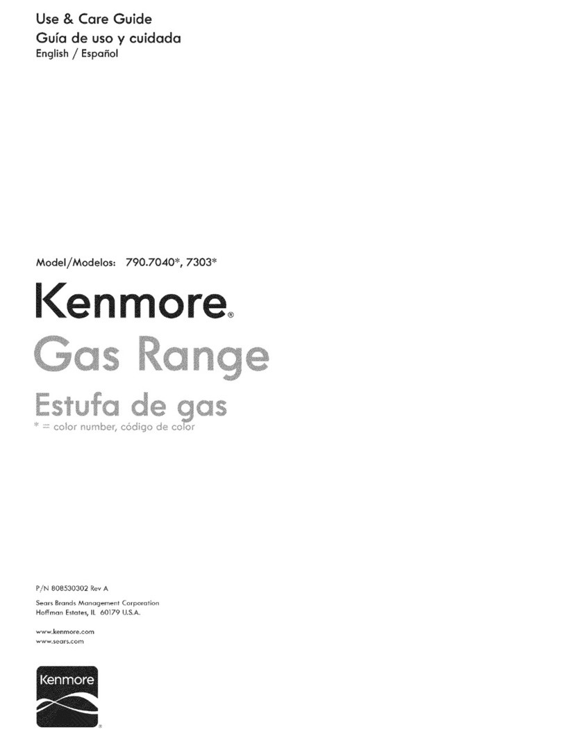 Kenmore 790.7040 User manual