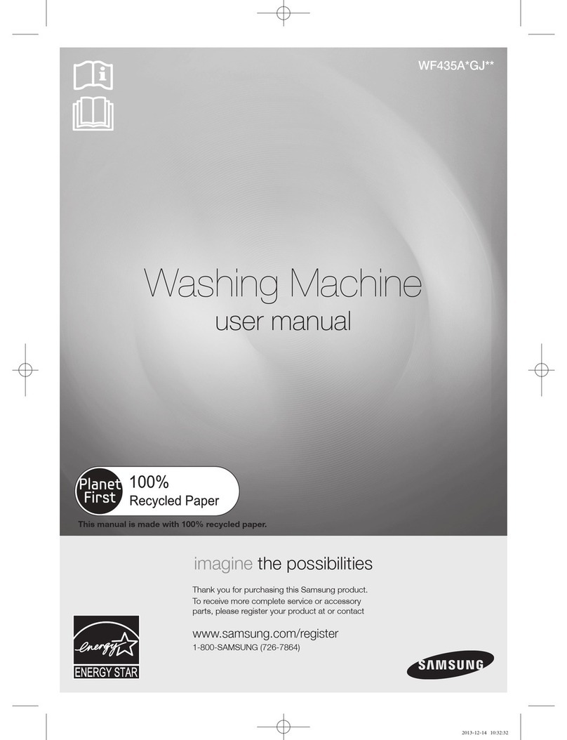 Samsung WF435A*GJ series User manual