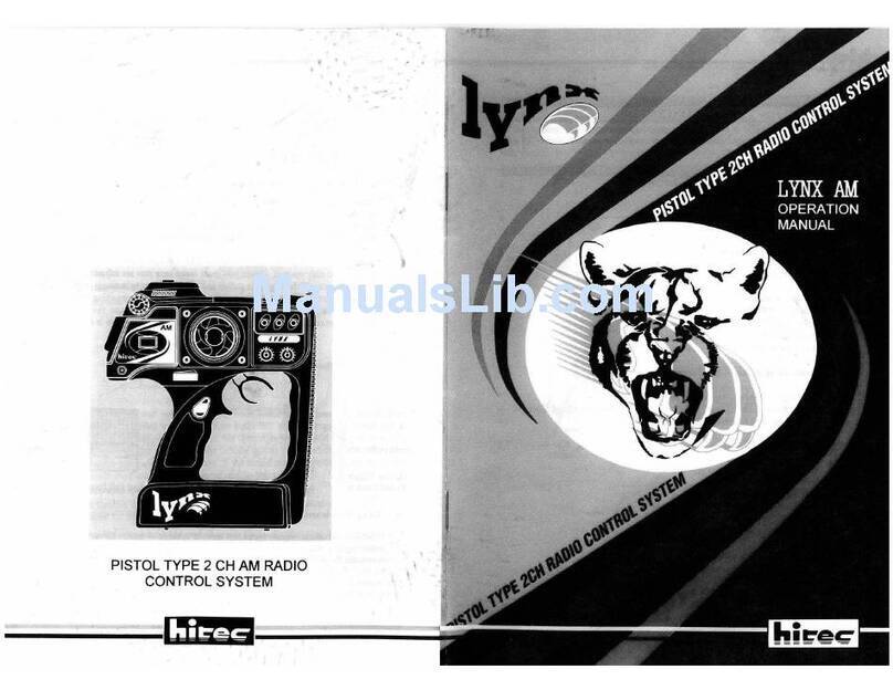 Hi-Tec Lynx AM Operation manual