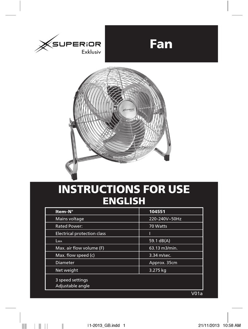 Superior 104551 User manual
