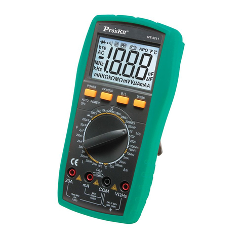 ProsKit MT-5211 user manual